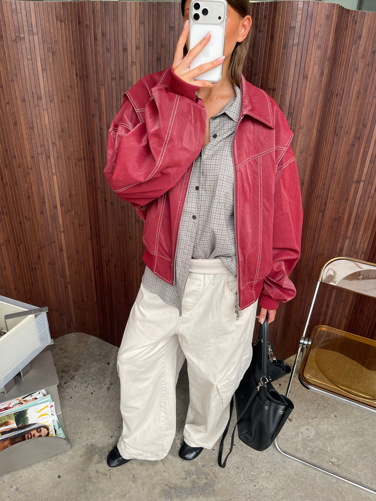 Baggy Fold Over Cargo Pants Sand