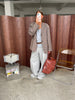 Oversized Checked Blazer Espresso