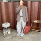 Oversized Checked Blazer Espresso