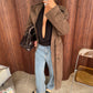 Classic Straight Leg Jeans Deep Blue