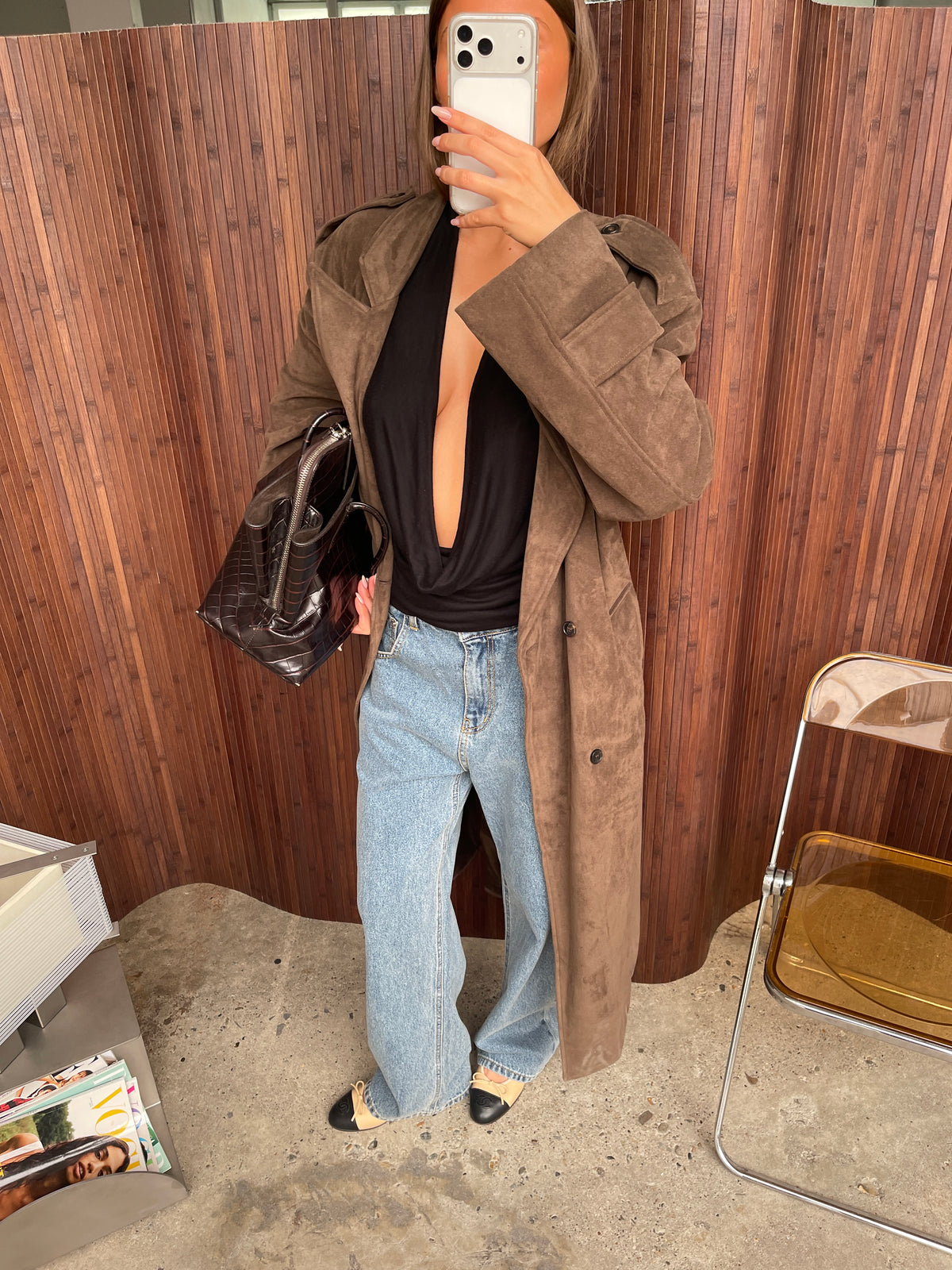 Classic Straight Leg Jeans Deep Blue