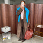 Trenchcoat Suede Dark Brown