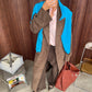 Trenchcoat Suede Dark Brown