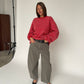Barrel Jeans Khaki Grey