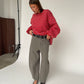 Barrel Jeans Khaki Grey
