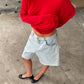 Long Bermuda Shorts Light Blue