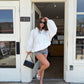 Mesh Zipped Sports Jacket White