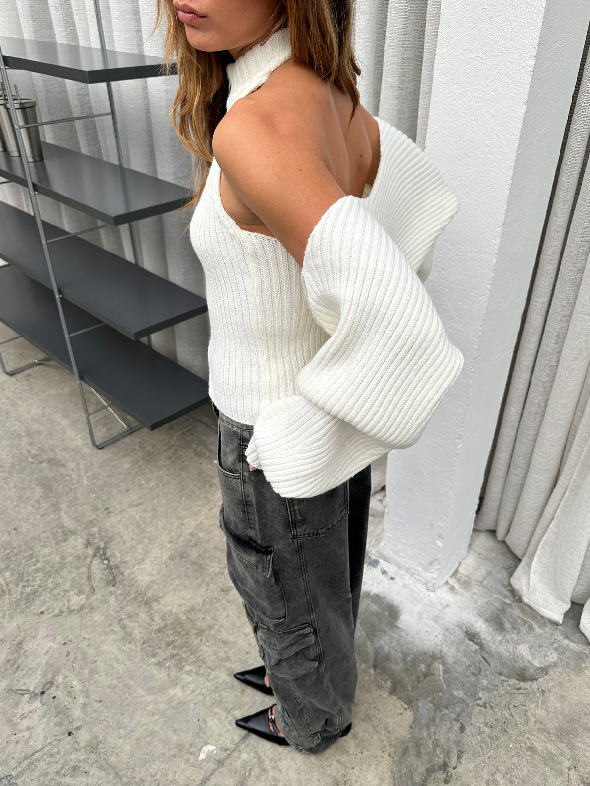 Ribbed Bolero