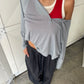 Loose Fit Drawstring Pants Dark Blue