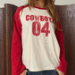 Cowboy Baseball Tee