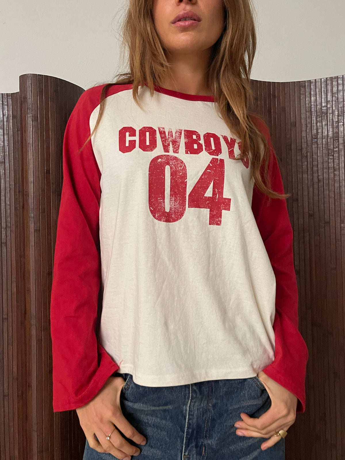 Cowboy Baseball Tee