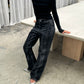 Cut Out Halter Neck Top Black