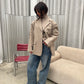 Oversized Classic Blazer Greige