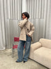Oversized Classic Blazer Greige