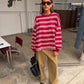 Woven Straight Leg Pants Dark Sand