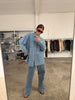 Oversized Denim Shirt