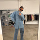 Oversized Denim Shirt