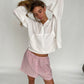 Checked Shorts Pink