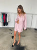 Checked Shorts Pink