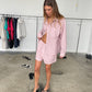 Checked Shorts Pink