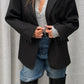 Oversized Classic Blazer Black