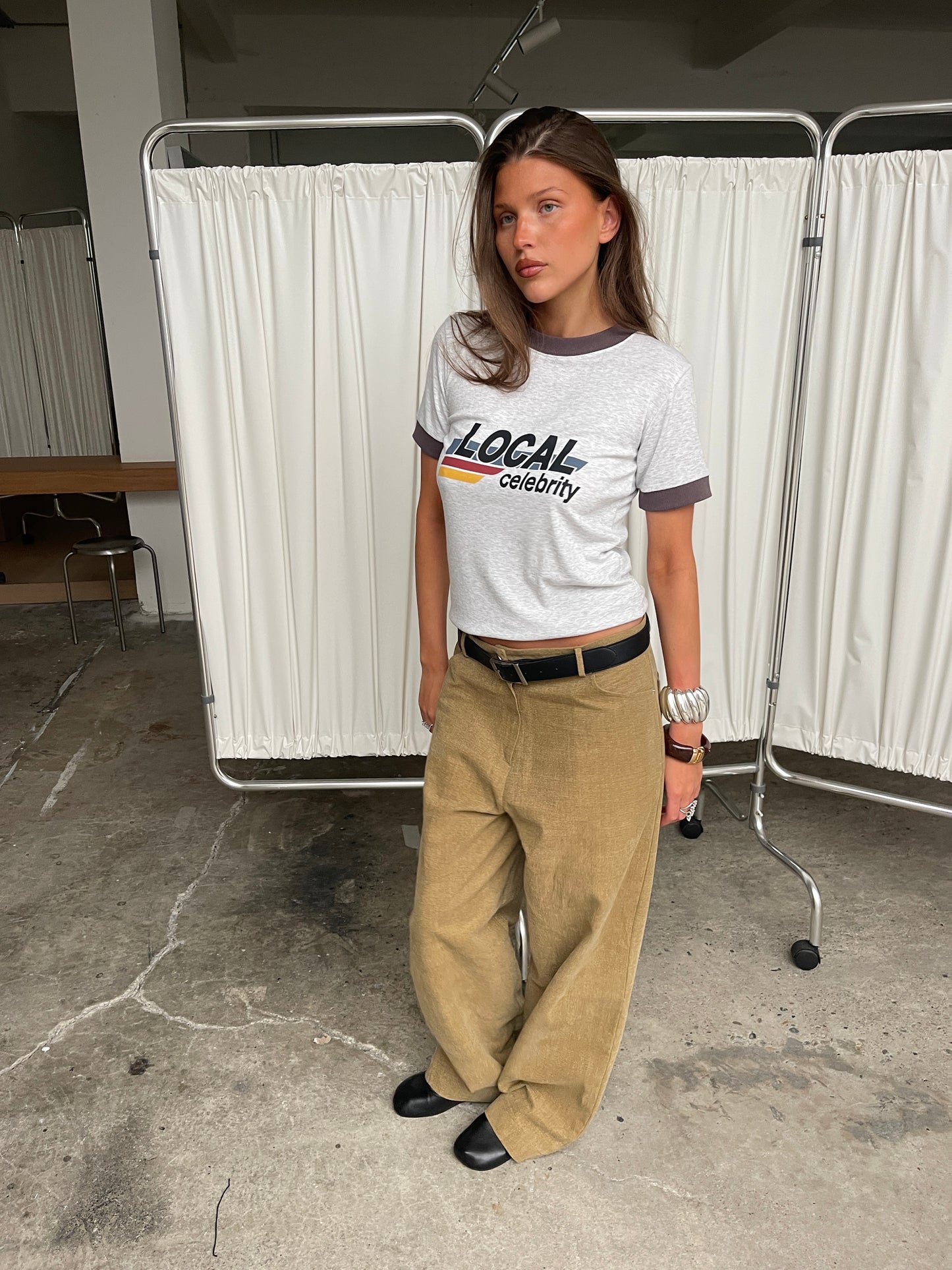 Local Celebrity Tee Grey