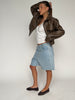 Long Bermuda Shorts Light Blue