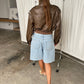 Long Bermuda Shorts Light Blue