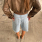 Long Bermuda Shorts Light Blue