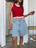Long Bermuda Shorts Light Blue