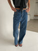 Classic Straight Leg Jeans Bright Blue