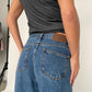 Classic Straight Leg Jeans Bright Blue