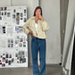 Drawstring Funnel Neck Jacket Soft Sand