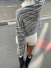 Collared Knitted Polo Clay