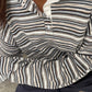 Collared Knitted Polo Clay