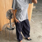 Oversized Cinched Tee Grey
