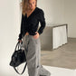 Baggy Workwear Pants Grey