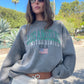 Oversized Los Angeles Sweatshirt Grey
