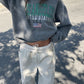 Oversized Los Angeles Sweatshirt Grey