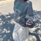 Oversized Los Angeles Sweatshirt Grey