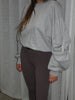 Oversized Twisted Longsleeve Sweater Grey