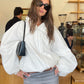 Mesh Zipped Sports Jacket White