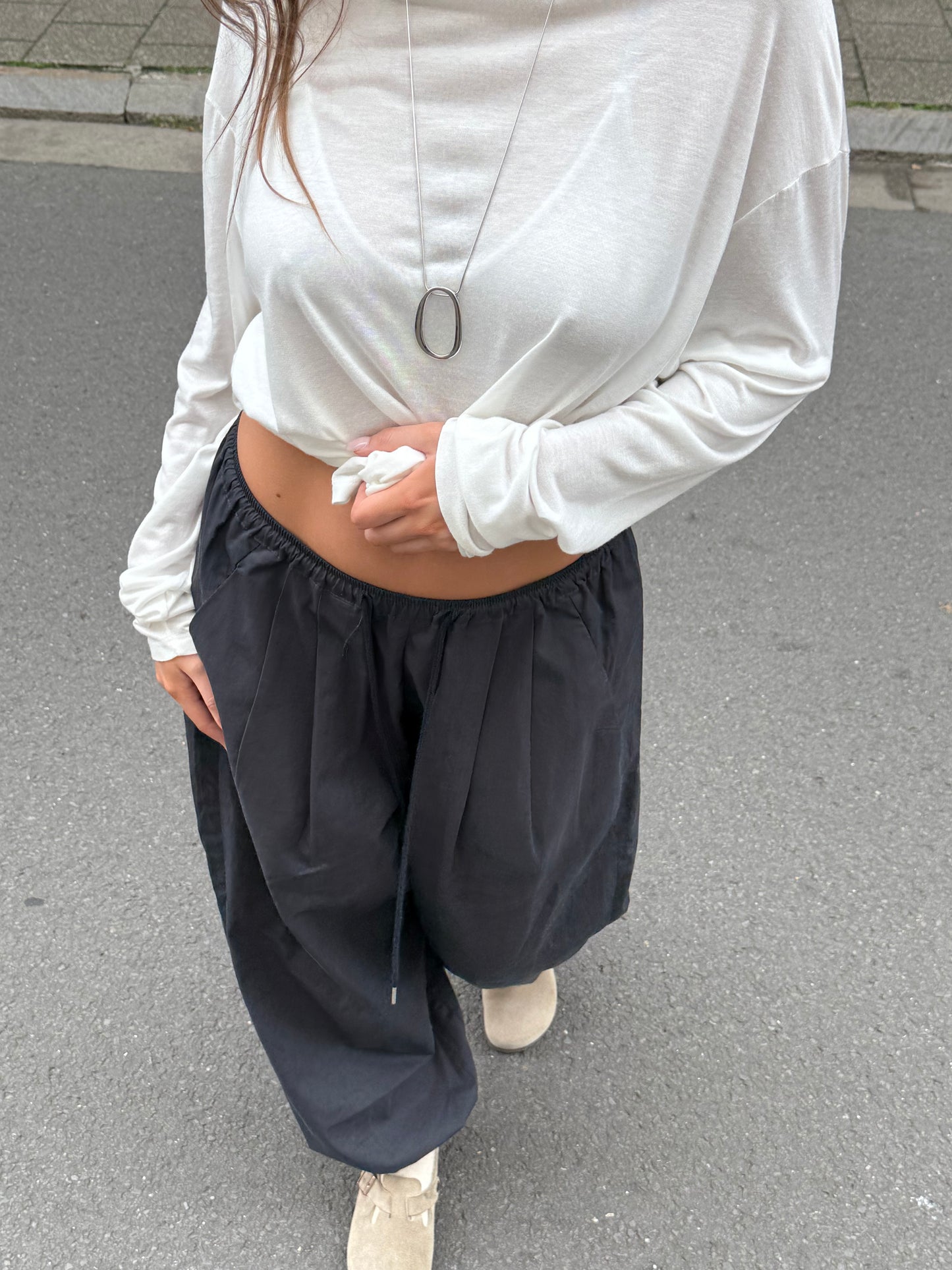 Minimal Silver Pendant Necklace