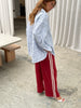 Two Striped Boxer Pants Red