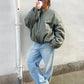 Oversized Bomber Oil Khaki