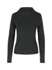 Draped Back Top Black