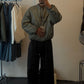 Oversized Bomber Oil Khaki