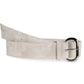 Wide Belt Grey Suede