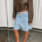 Long Bermuda Shorts Light Blue