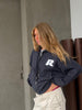 Signature Zip Hoodie Blue